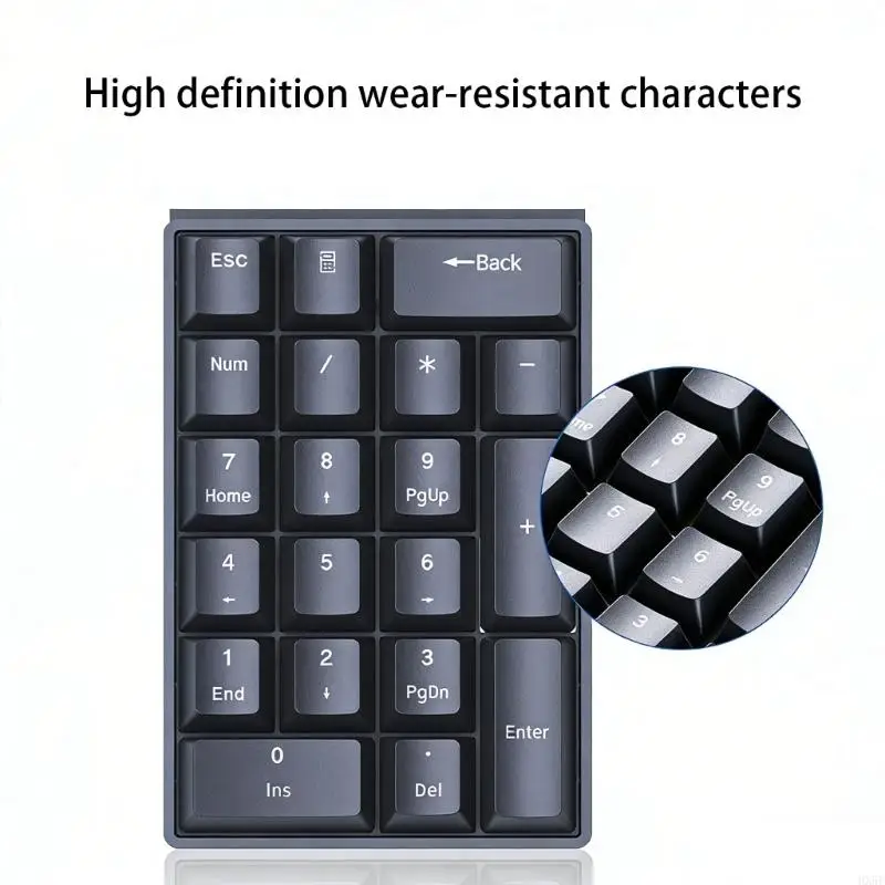 Mechanical Number Pad With ABS Construction For Fast Data Entry And Office Use HX5E
