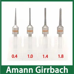 Smerigliatrice diamantata Amann Girrbach per vetrocamera disponibile in 0.4mm, 1.0mm, 1.4mm. 1.8mm