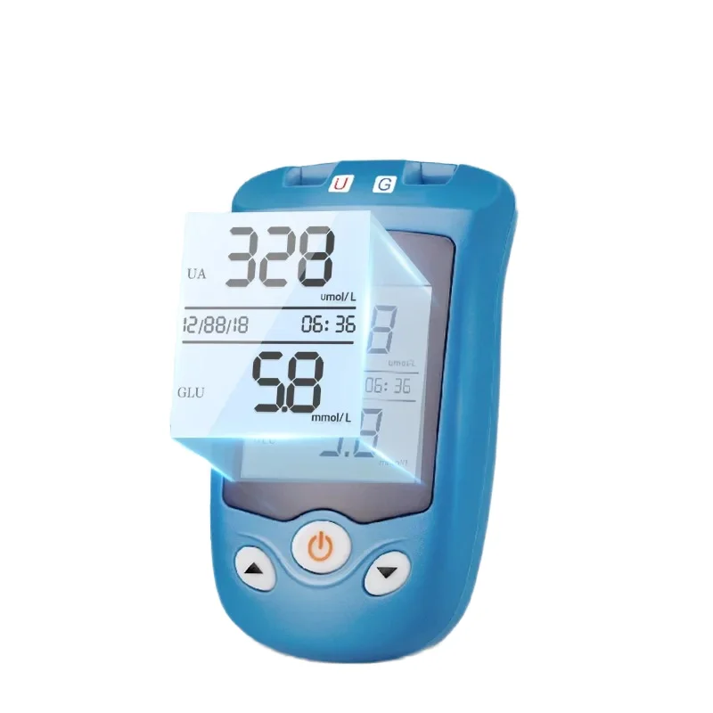 glucometro-digitale-portatile-one-touch-2-in-1-per-test-di-acido-urico-e-diabete-con-50-strisce-e-100-lancette