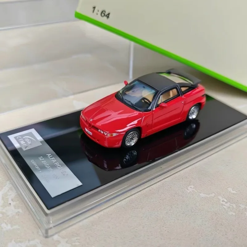 CTMCK 1/64 Alfa Romeo SZ ZAGATO 1989 Alloy Car Static Die Cast