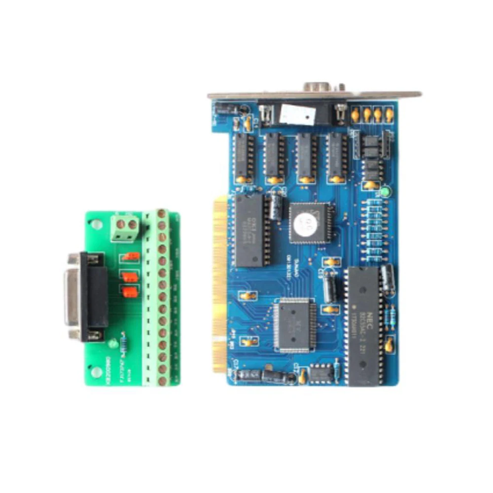 Engraving Machine3 Axis PCI Motion Control Card Set for CNC Router Engraving Milling Machine for 5.4.49 /5.5.55/ 5.5.60 Software