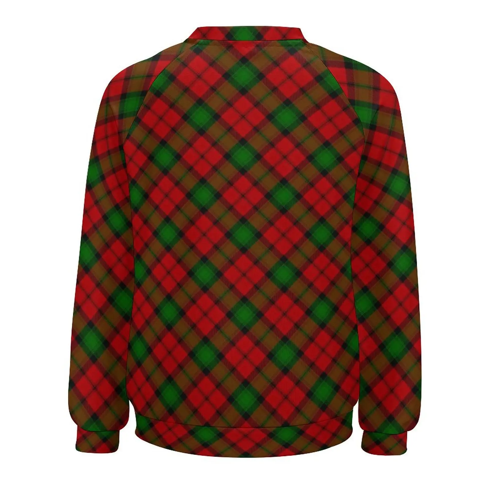 Green Red Plaid Hoodies Checkerboard Harajuku Oversized Hoodie Ladies Long Sleeve Elegant Design Casual Sweatshirts