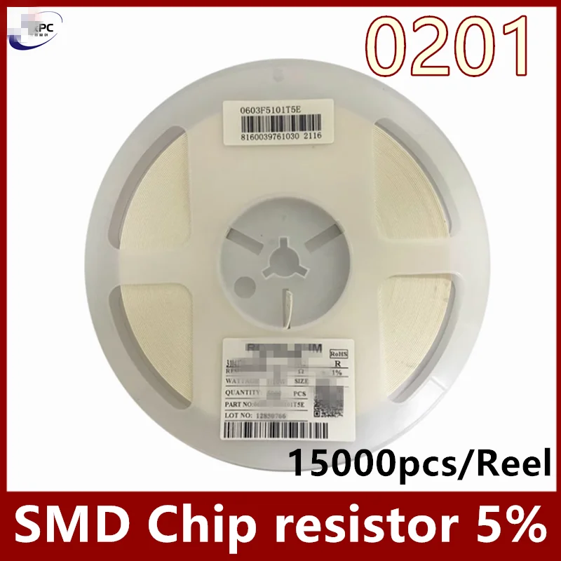 15000pcs 5% 0201 SMD resistor 0R ~ 10M 1/4W 0.1 1 10 100 150 220 330 ohm 1K 2.2K 4.7K 10K 100K 1R 10R 100R 150R 220R 330R 1M 10M