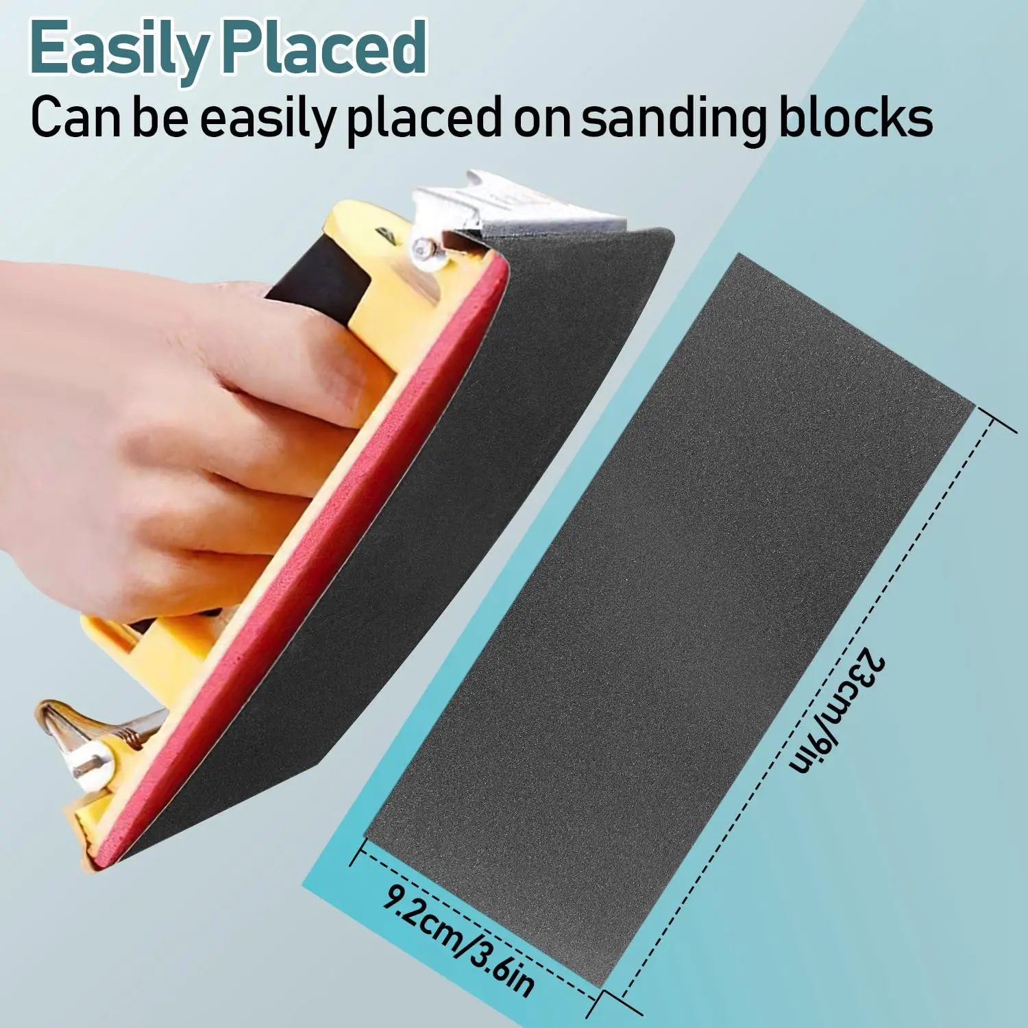 

60-2000 Grit Wet Dry Waterproof Sandpaper Kit for Wood Metal Car Polishing - DIY Professional Surface Finishing Tool