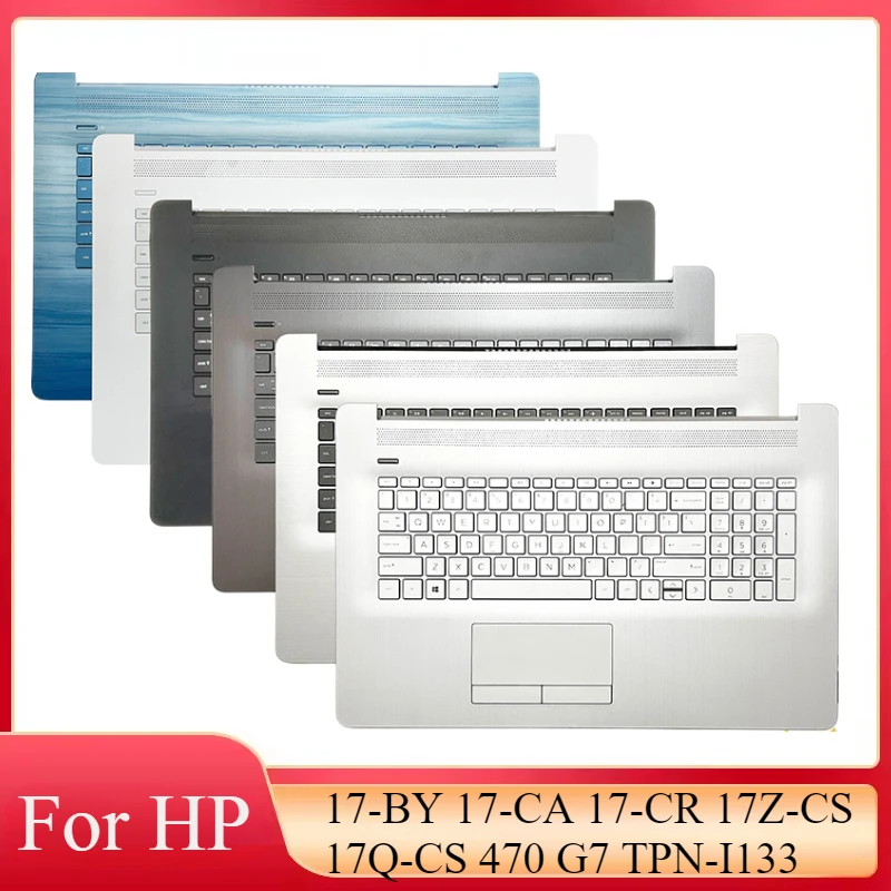 

Original New US Keyboard For HP 17-BY 17-CA 17-CR 17Z-CS 17Q-CS 470 G7 TPN-I133 Laptops Top Case Upper Keyboard Housing Case