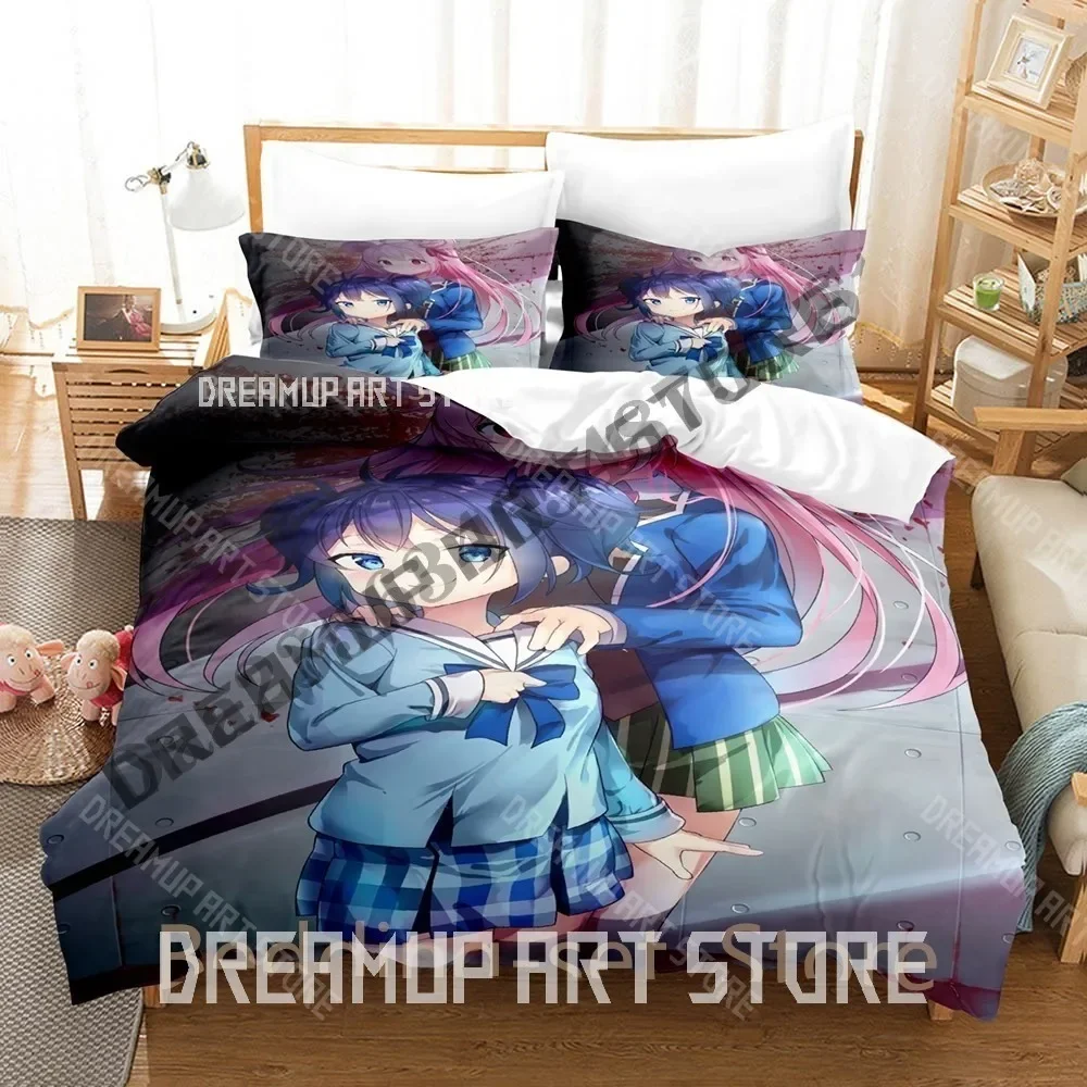 2026 3D Print Happy Sugar Life Bedding Set Single Twin Full Queen King Size Bed Set Adult Bedroom Duvetcover Sets Anime Bed Shee