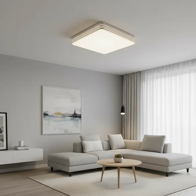 18W-48W LED Ceiling Light 15-30CM Square Ceiling Panel Light Home Bedroom Kitchen Living Room Lightings Decoration AC 110-220V 2