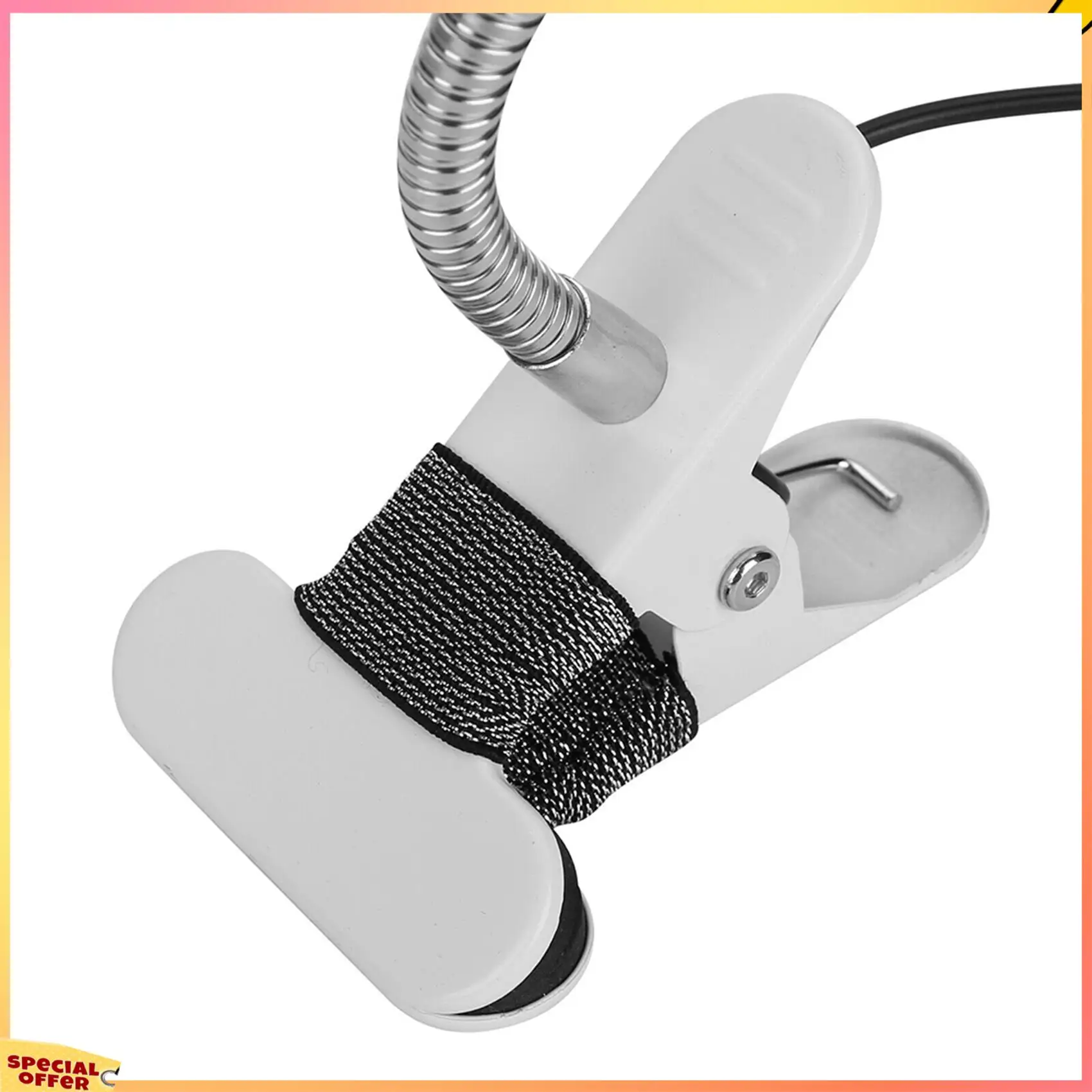 ABFI 2X Desk Table Top 8X Magnifying Glass Beauty Nail Salon Tattoo Magnifier Lamp Light