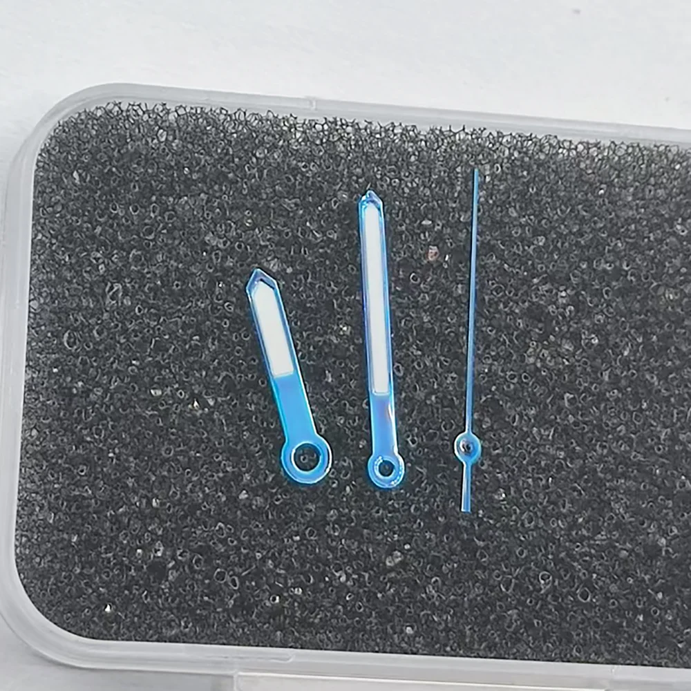 إكسسوارات الساعة حركة كوارتز عقارب لحركة VX12 VX32 VX43 ساعة يد مضيئة للرجال، دقائق وثلاثة عقارب