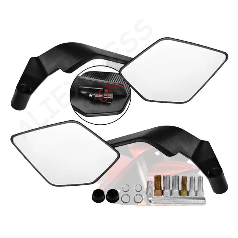 [G]1 Set Motorcycle Rearview Mirror Adjustable Rotating Side View Mirrors For  790 890 125 MT03 MT07 MT25 MT09/ MT09 MT10 SP