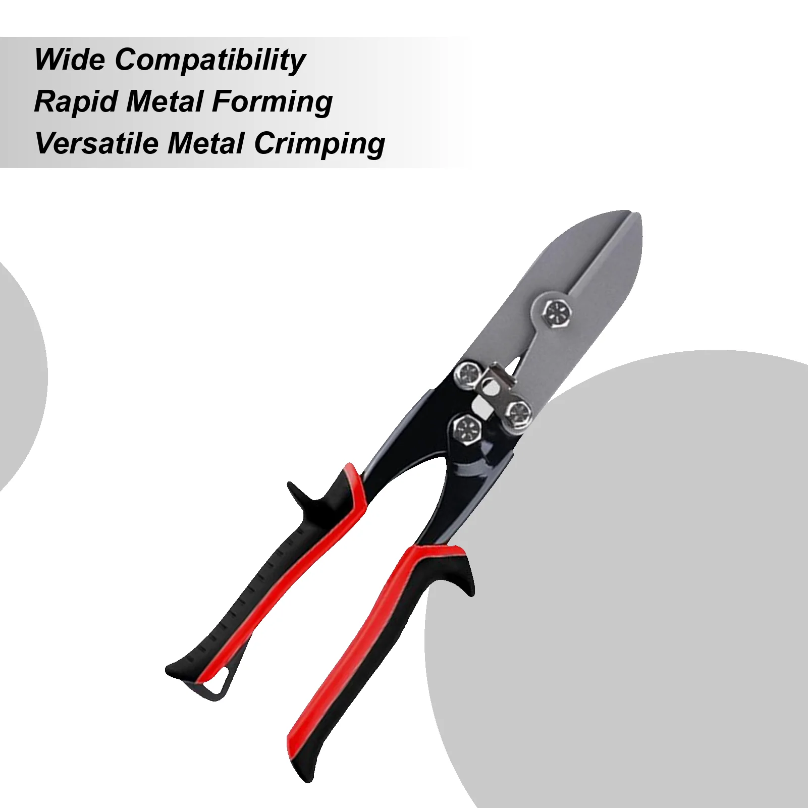Duct Crimper Heavy Duty 5-Cutter Bender Downspouts Crimper Gutter Hand Tools For Stove Pipes Ductworks Electrical System House