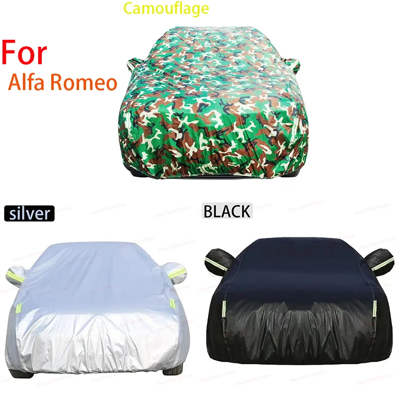 

Автомобильный чехол с защитой от УФ-лучей, снега и дождя, солнцезащитный козырек для Alfa Romeo 147 156 159 166 Giulietta GT MiTo Brera