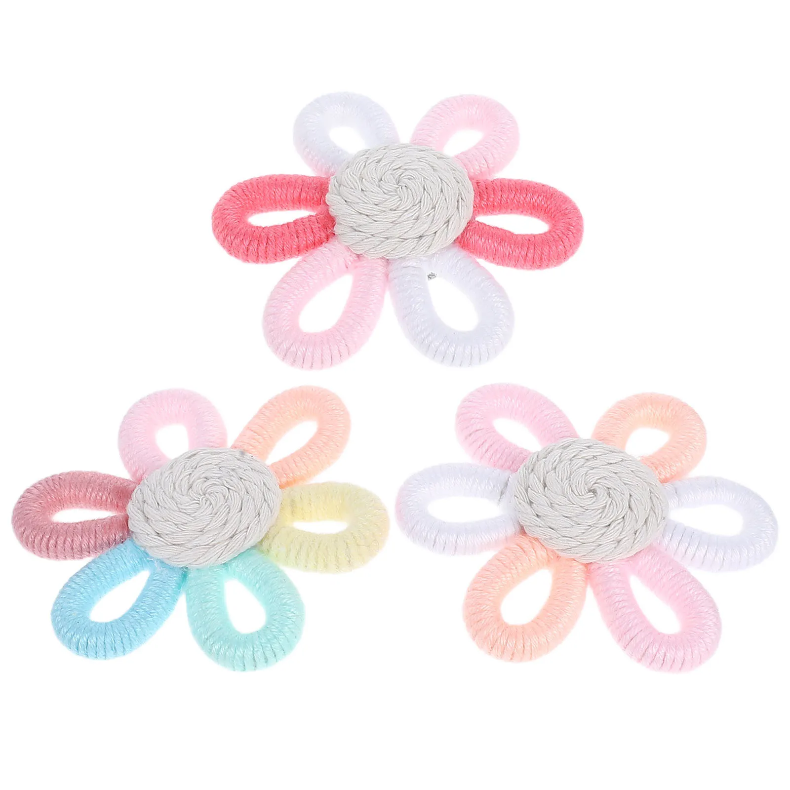 

3Pcs Rainbow Flower Creative Magnetic Stickers 3D Refrigerator Magnets Cute Decorative Mini Fridge Magnets Kitchen Decoration