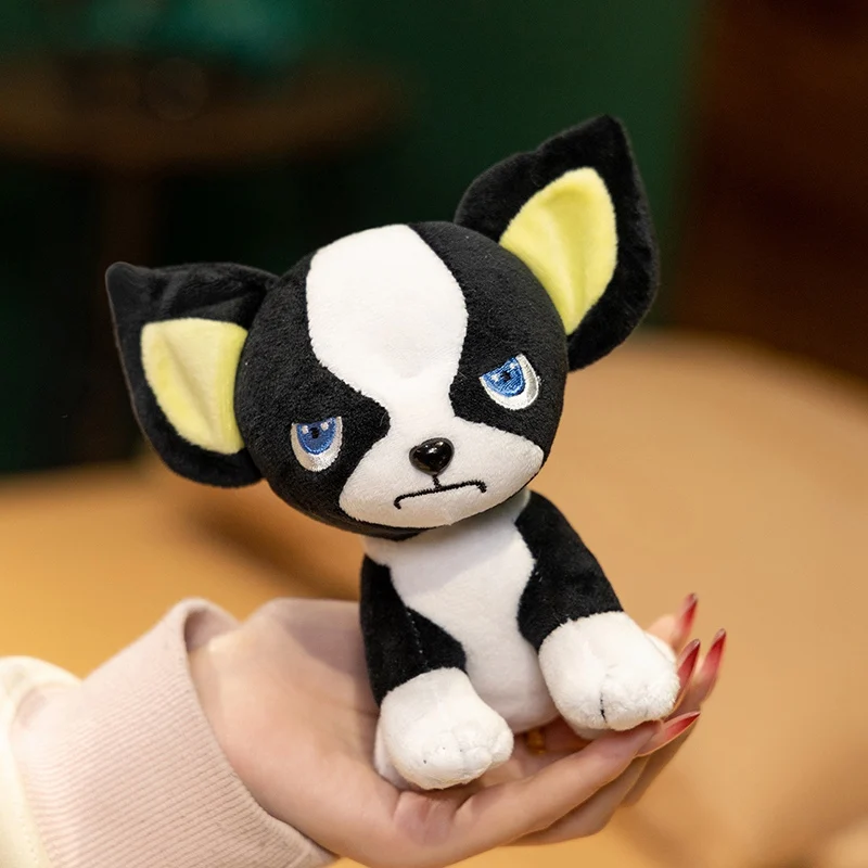 14CM JoJos Bizarre Adventure Golden Wind Hund IGGY Plüschtier Kawaii Anime Stofftier Puppe Weiches Sofakissen Raumdekoration Geschenk – Detail 8