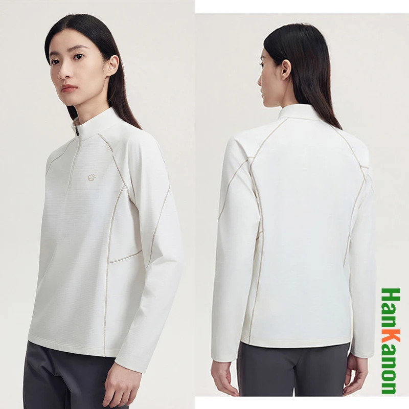 Women's Thermal Long Sleeve Base Layer – Lightweight Fleece-Feel Moisture-Wicking Top for Hiking, Running & Outdoor Sports