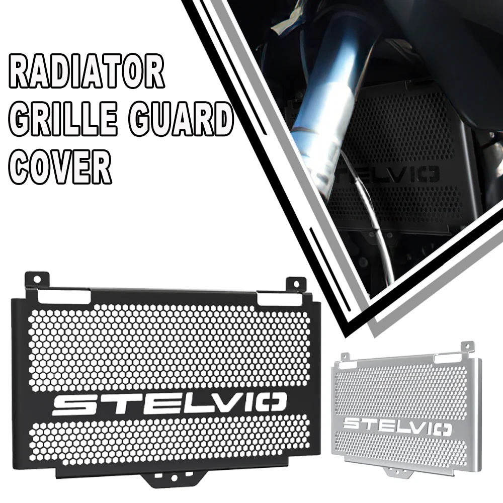 

For Moto Guzzi Stelvio1200 Stelvio 1200 2008 2009 2010 Motorcycle Radiator Guards Grille Grill Guard Cover Protector Accessories