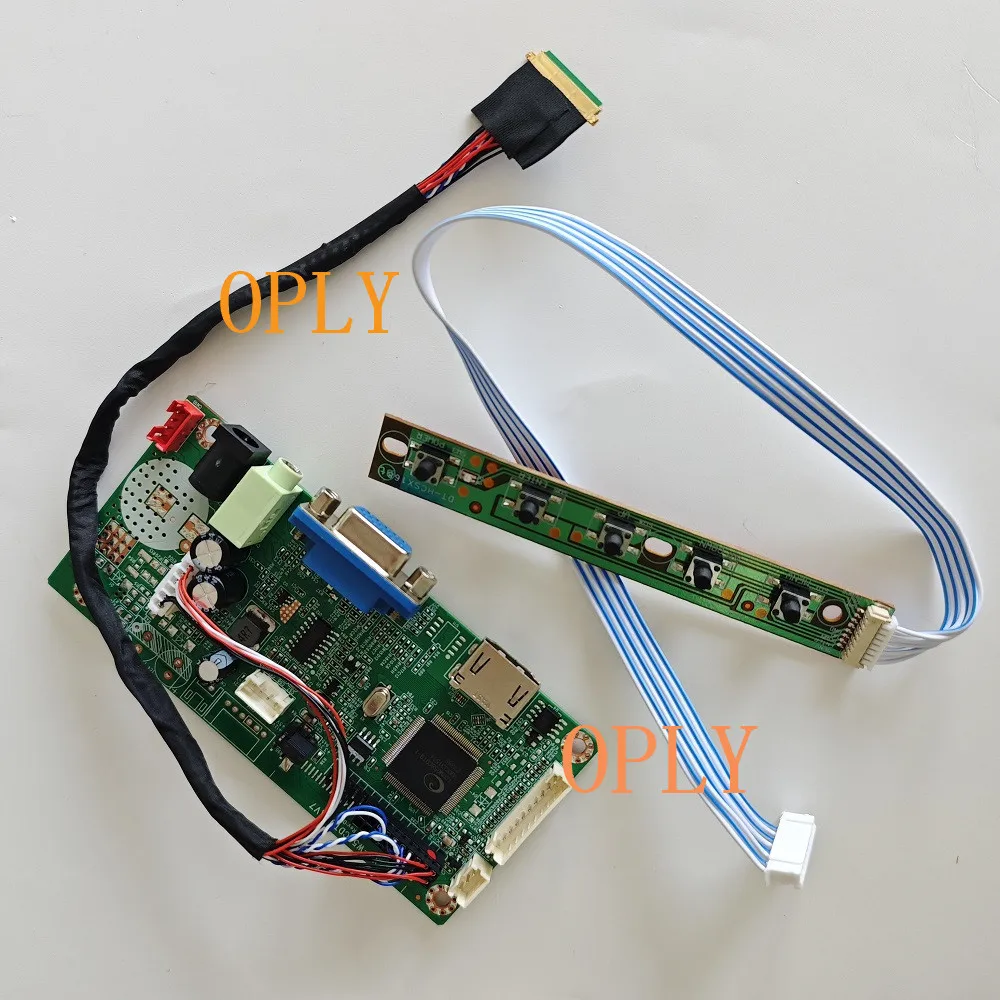 

Controller board HDMI-Compatible VGA for B140XW01 V8 B140XW01 V9 B140XW01 V0/V1/V2/V3/V6/VB/VC 1366X768 14" LED panel kit