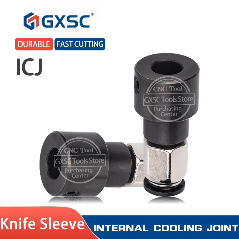 ICJ05 ICJ16 ICJ32 Internal Cooling Joint Tool Rod Connecting Sleeve ICJ Series Tracheal Connection Sleeve Conversion Interface