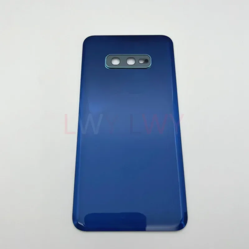 For Samsung S10e SM-G9700 Rear Glass Door Housing Back Battery Cover Repair Parts For Galaxy S10E