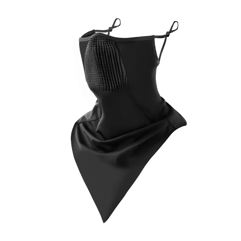 AliExpress NONE Sun-Protective Cycling Mask for Men Women Summer Adjustable Ear-Loop Face Cover Ice-Silk Breathable Cooling Outdoor Sports Mask