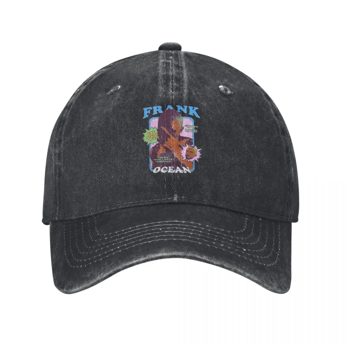 Frank Ocean Vintage Retro Baseball Cap Fishing cap Fashion Beach luxury woman cap sun caps Men Women's