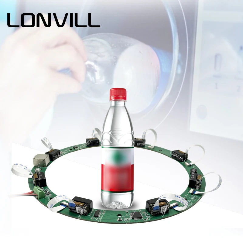 LONVILL Custom Housing 3mil 1D 5mil 2D Decoding Damaged Dirty Barcode Reading 360 Degree Circular RVM Barcode Scanning Module