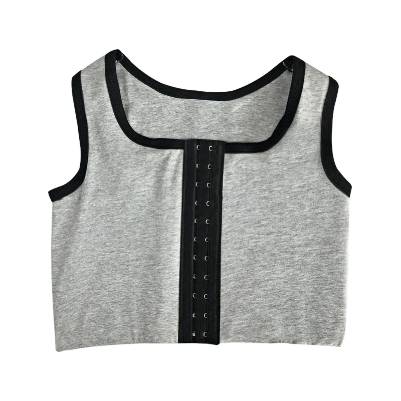 

Front Buckle Chest Binder Short Vest Breast Binder Corset Undershirt Vest Trans Binder For Women