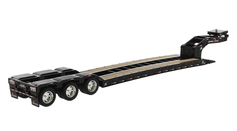 1:50 Diecast Masters XL120 LOW-PROFILE HDG TRAILER WITH 2 BOOSTERS 91032 model Gifts Souvenir