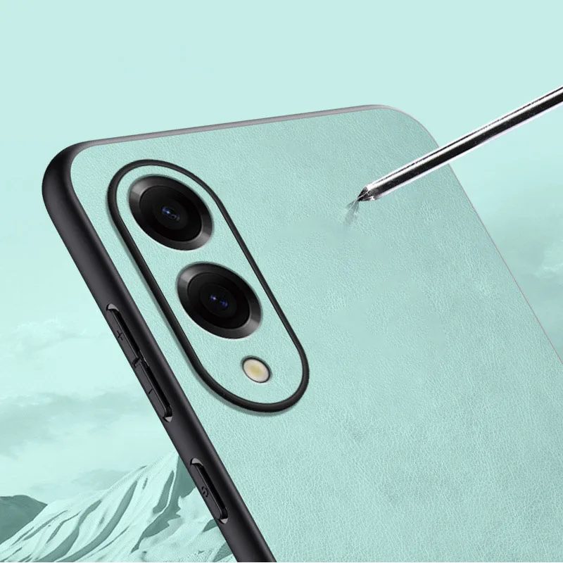 الفاخرة لينة بو الجلود عودة قضية الهاتف لسامسونج غالاكسي S26 S25 حافة غطاء من السيليكون لهاتف غالاكسي S25 الترا S25 زائد الغطاء الخلفي