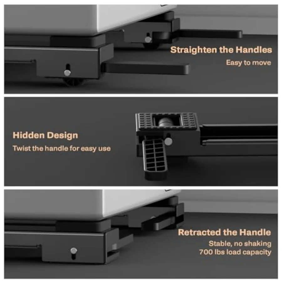 Appliance Rollers Heavy DutyNewest Extendable Appliance Sliders Liftable Washing Machine Base Easily Move Washer and Dryer Mach