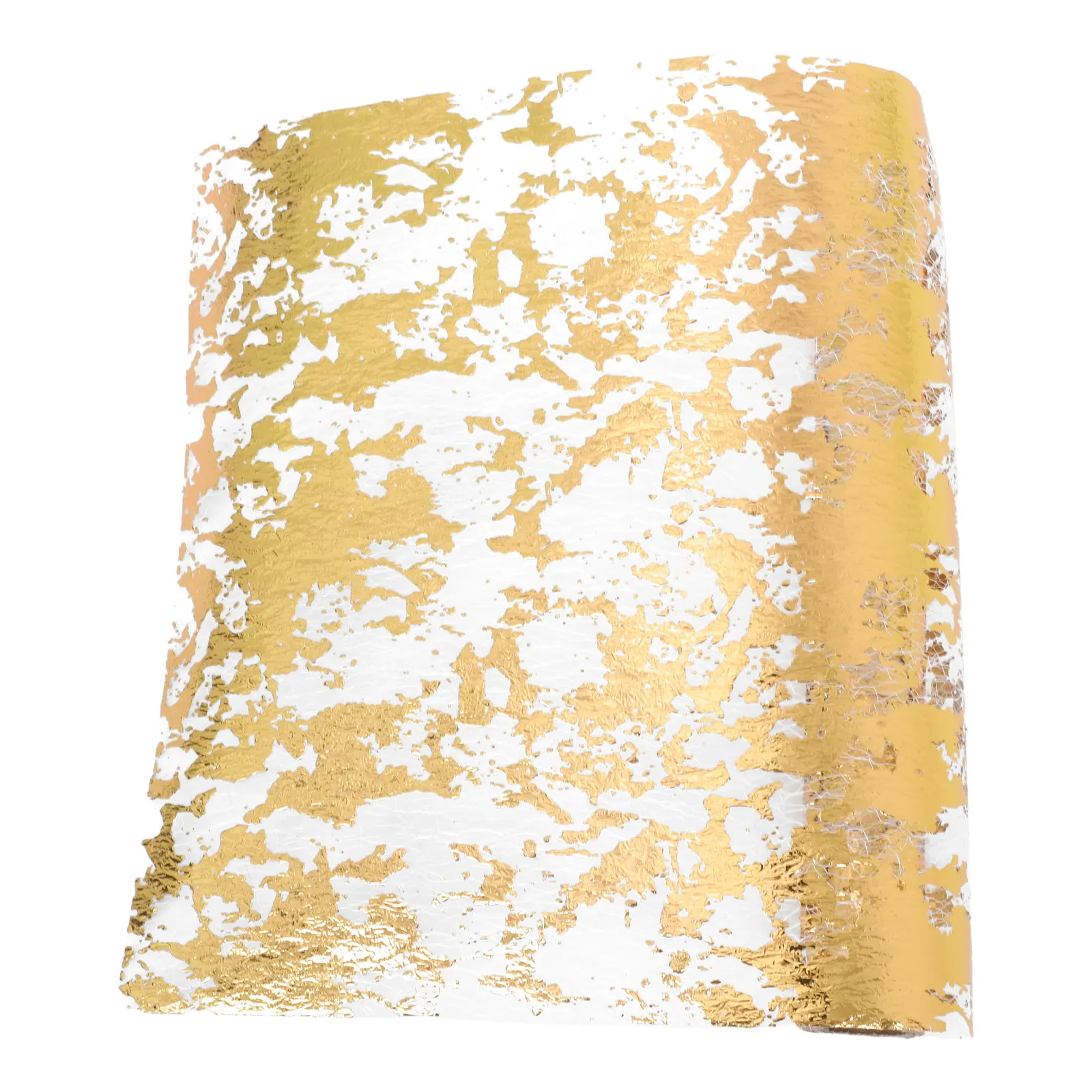 Metallic Foil Table Runner Gold Glitter Mesh 1 Piece Elegant Decorative Runner for Bridal Shower Shower Event Decoration
