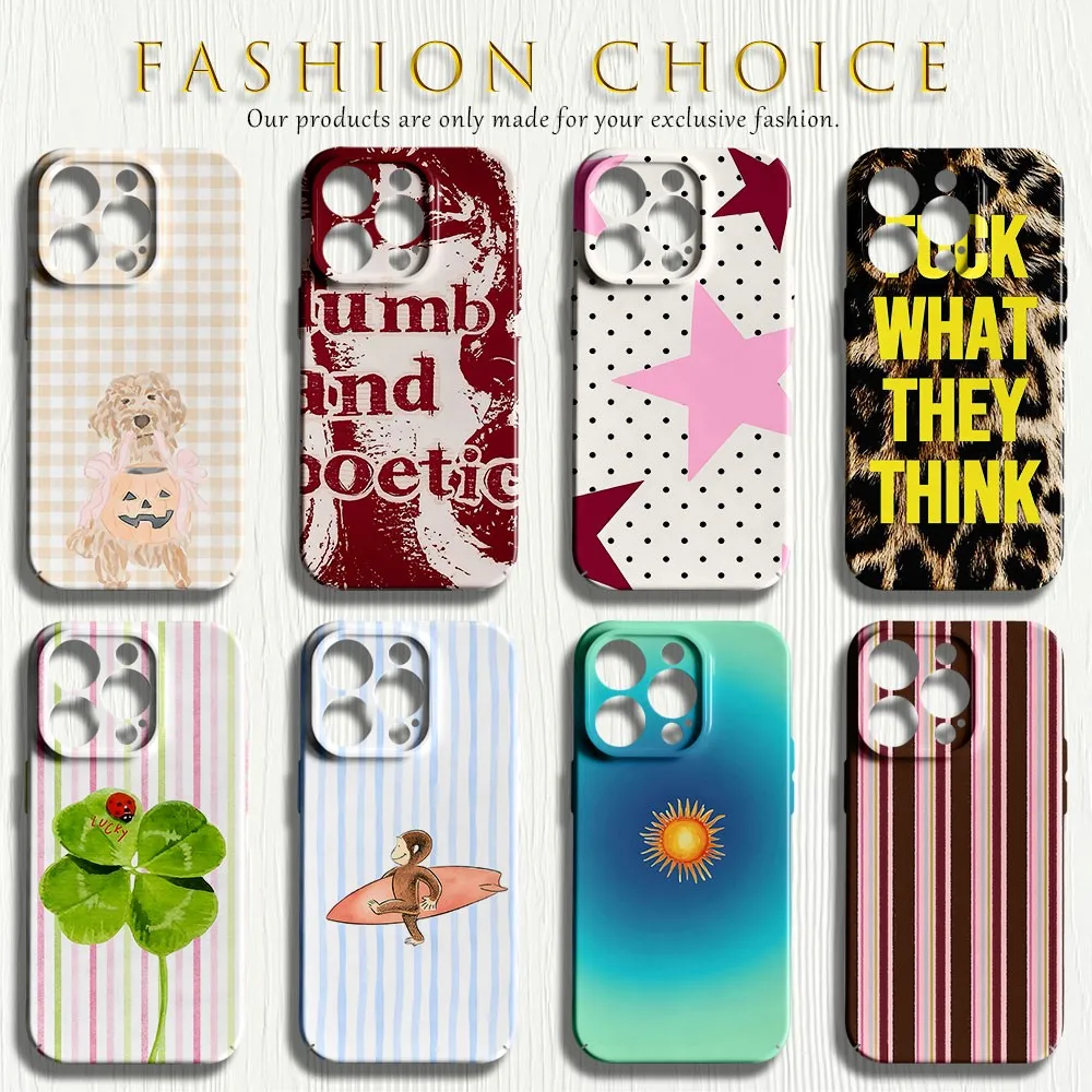 Red Text Glossy Film Hard Phone Case for Samsung Galaxy A27 A37 A57 A17 A07 A16 A56 A26 A36 A55 A35 A15 A54 4G 5G