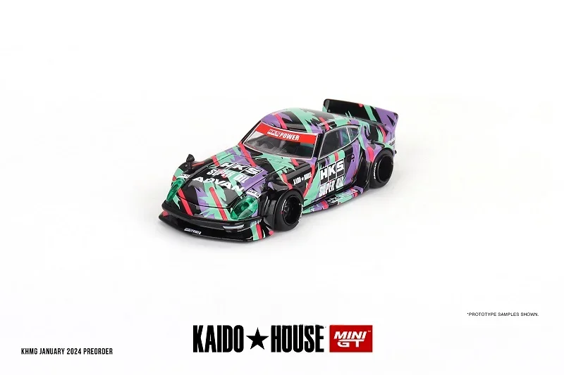 

Kaido House MINIGT 1:64 Fairlady Z HKS литая модель автомобиля