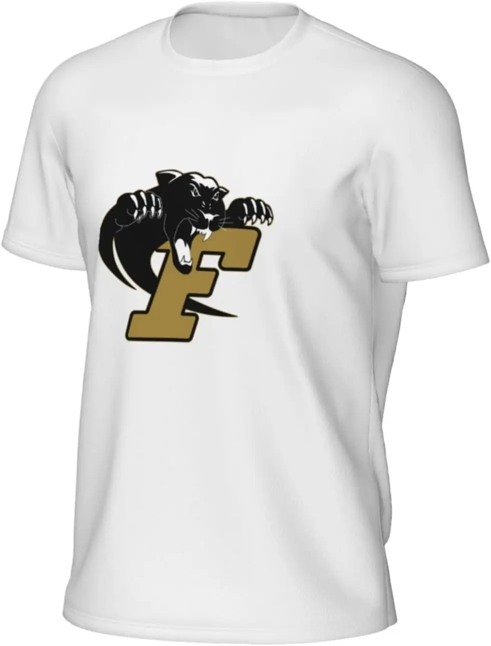 Ferrum College Logo Men's Short-Sleeved Mesh T-Shirt Short Sleeve Sports T-Shirt Moisture Wicking-