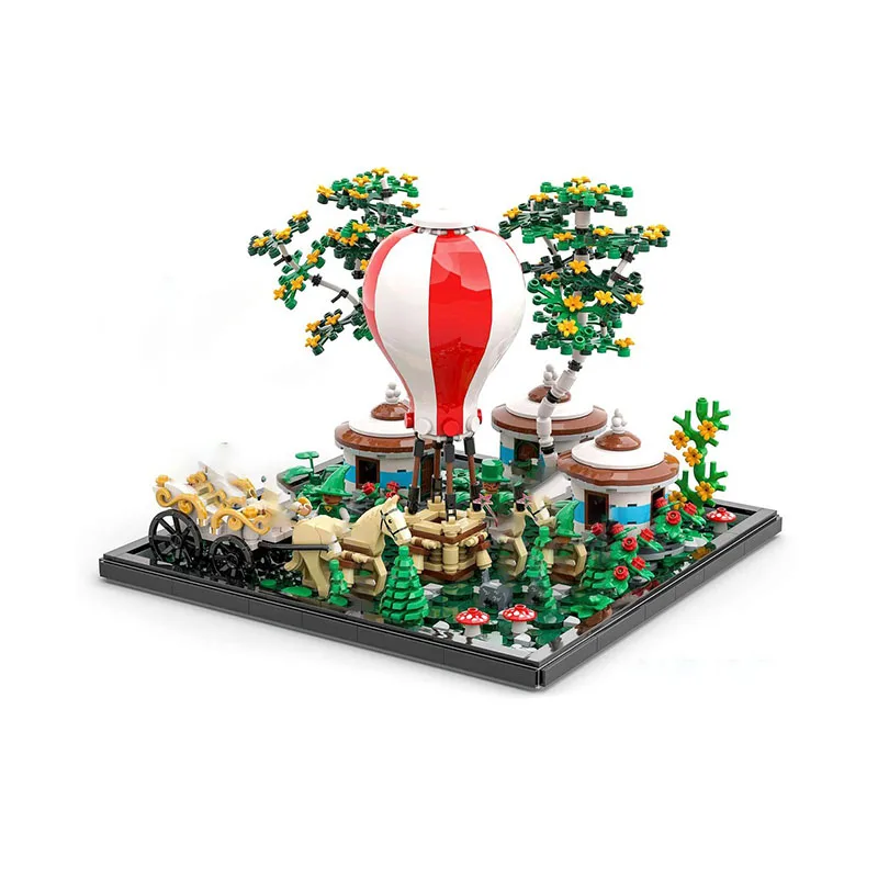 المشهد الشهير Moc قوالب بناء وحدات شعبية الفيلم معالج نموذج التكنولوجيا كتل عيد الميلاد لتقوم بها بنفسك لعبة هدايا البناء