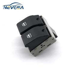 Novosa-Interruptor de Control de elevalunas delantero para coche, 6Q0959858, para VW Seat Ibiza Cordoba POLO 9N 2001-2009