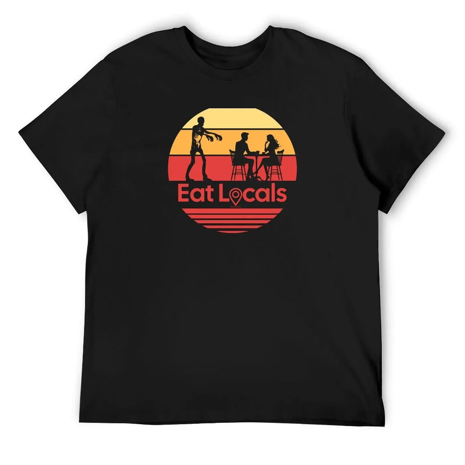 

Eat Locals Zombie Humor T-Shirt