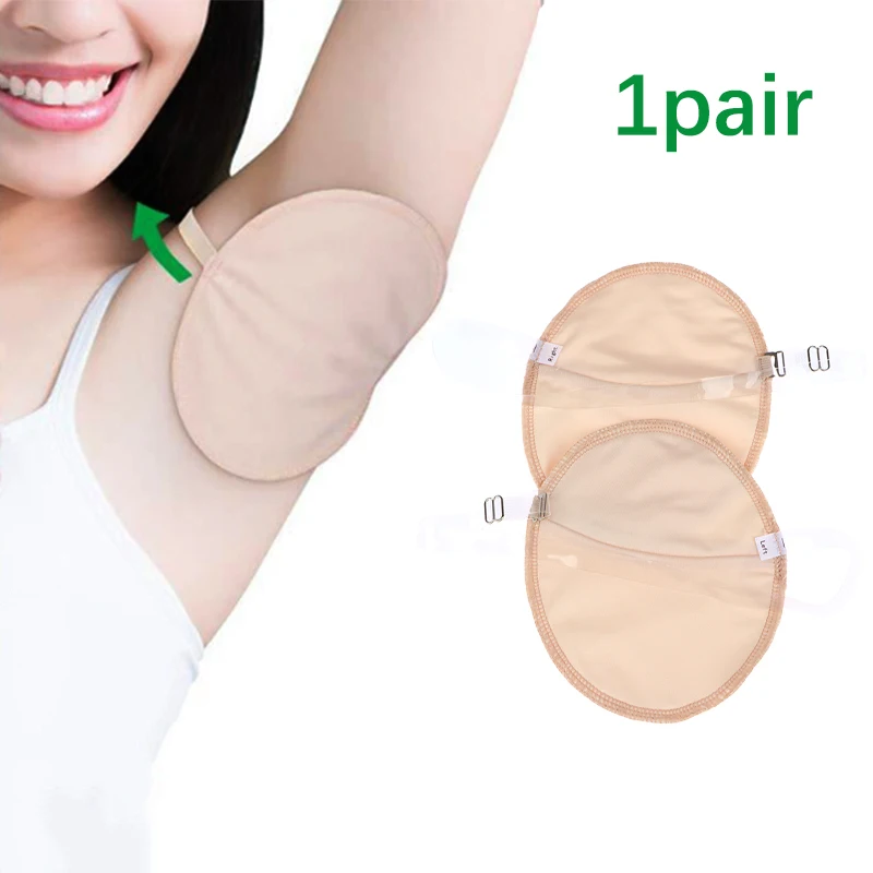 

Underarm Sweat Pads Washable Armpit Sweat Absorbing Guards Dress Sweat Perspiration Pads Shield Shoulder Absorbent Deodorant Pad