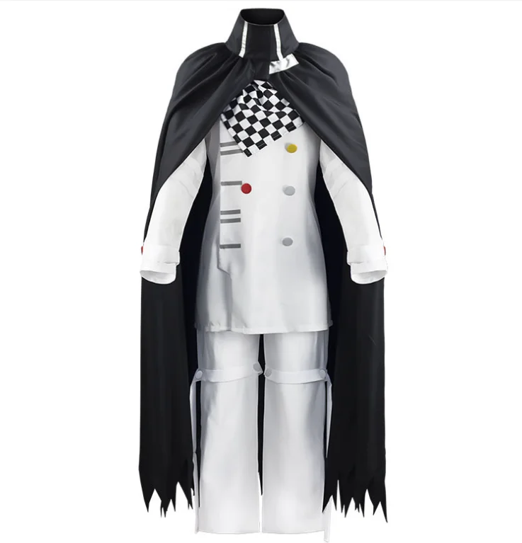 أزياء أنيمي دانغانرونا V3 كوكيشي أوما عباءة أنيمي التأثيرية أزياء الرئيس أوما التأثيرية عباءة الهالوين كرنفال