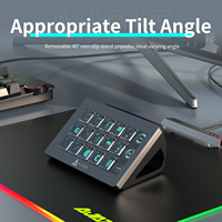 Ajazz AKP153E Multifunction Control Panel Desktop Assistant Smart 12-Key Mini Keyboard Suitable For Multiple Scenarios Office