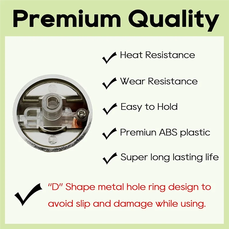 A76G-استبدال مقبض التحكم في الموقد الجمعية 5 قطعة AEZ73293801 للمجموعة/موقد الموقد ، جزء استبدال مقبض الموقد