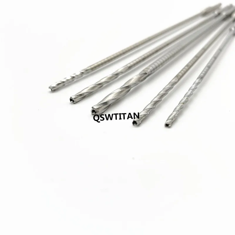 1PCS AO Drill Bits Cannulated Drill Bits Stainless Steel Hollow Drill Bits Veterinary Orthopedics Instruments