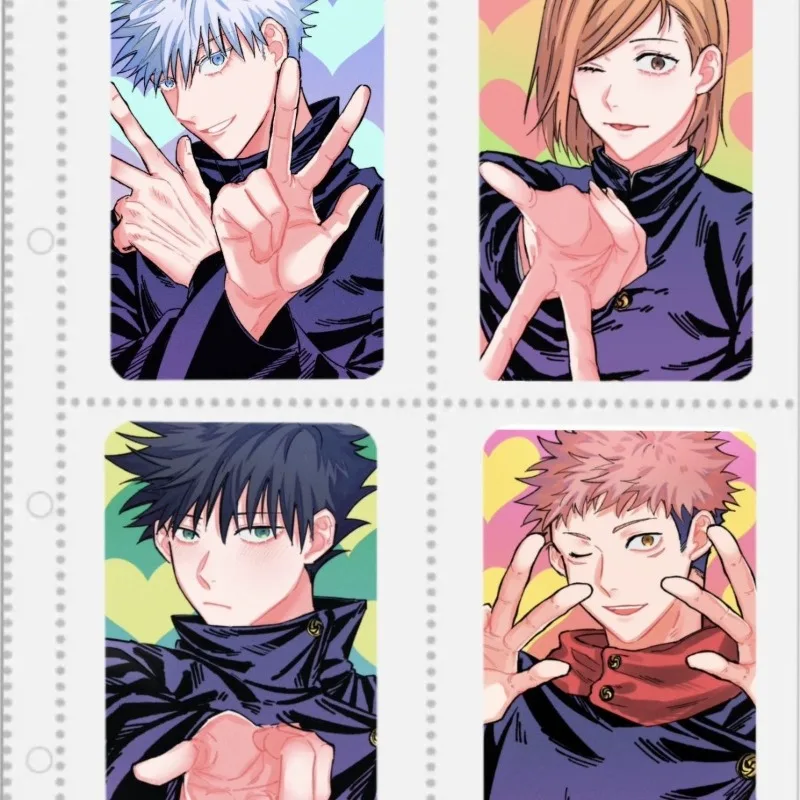 Jujutsu Kaisen Anime Card 3 Inch Gojo Satoru Geto Suguru Childrens Stationery Student Message Collection Couples Gift Waterproof