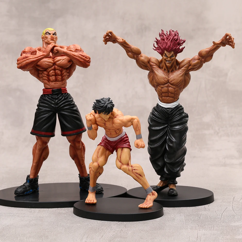 Grappler BAKI Hanma Baki Jack Yujiro PVC Figure Model Collectible Toys Doll Gift