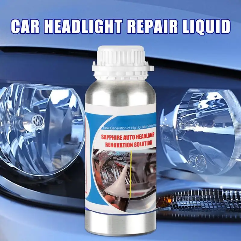 Headlight Chemicals Polishing Kit Headlights Liquid Polymer Repair Fluid Polishing The Headlights Car Headlight Restoration Kit