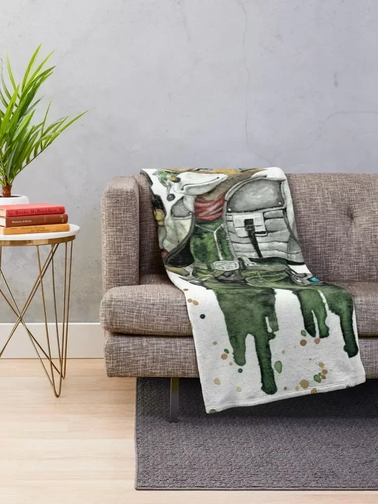 Fox McCloud Throw Blanket anime Bed Fashionable Blankets