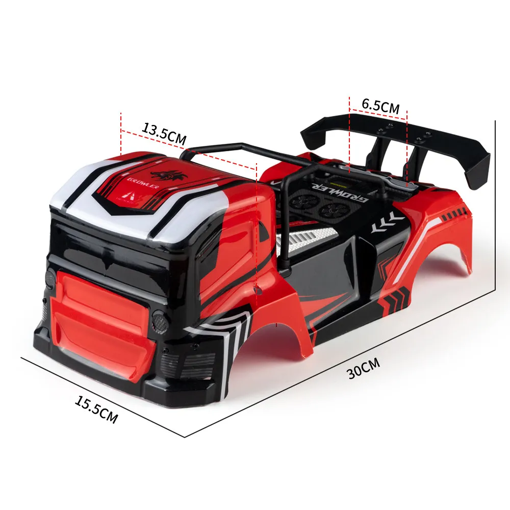 RC fully upgraded 1-16 remote control model car SG1609/SG1610 four-wheel drive high-speed drift flatbed original car shell