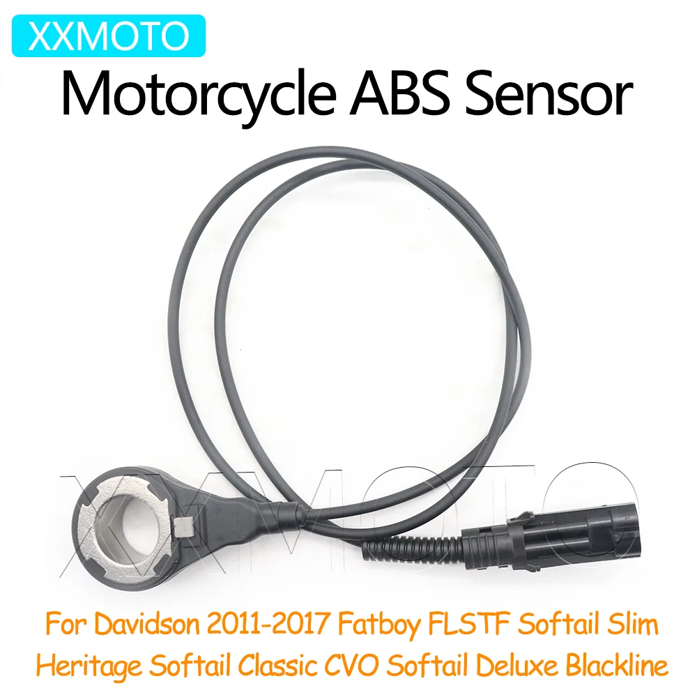 

For Davidson 2011-2017 Fatboy FLSTF Softail Slim Heritage Softail Classic CVO Deluxe Motorcycle Front ABS Wheel Speed Sensor