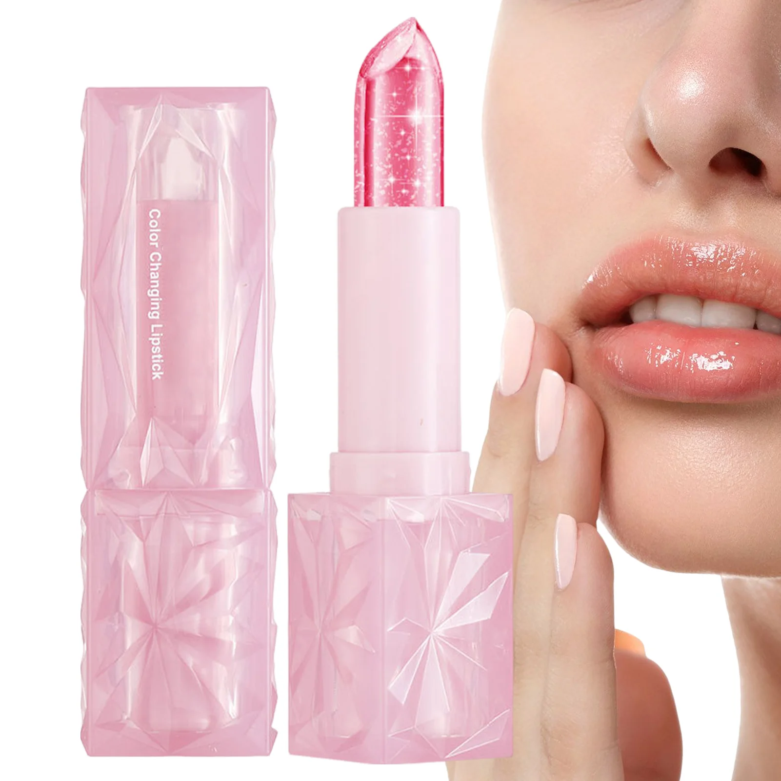 Moisturizing Lipstick Long Lasting Nouritious Lip Balm Temperature Changing Color Lipgloss Carotene Color Changing Lip Balm