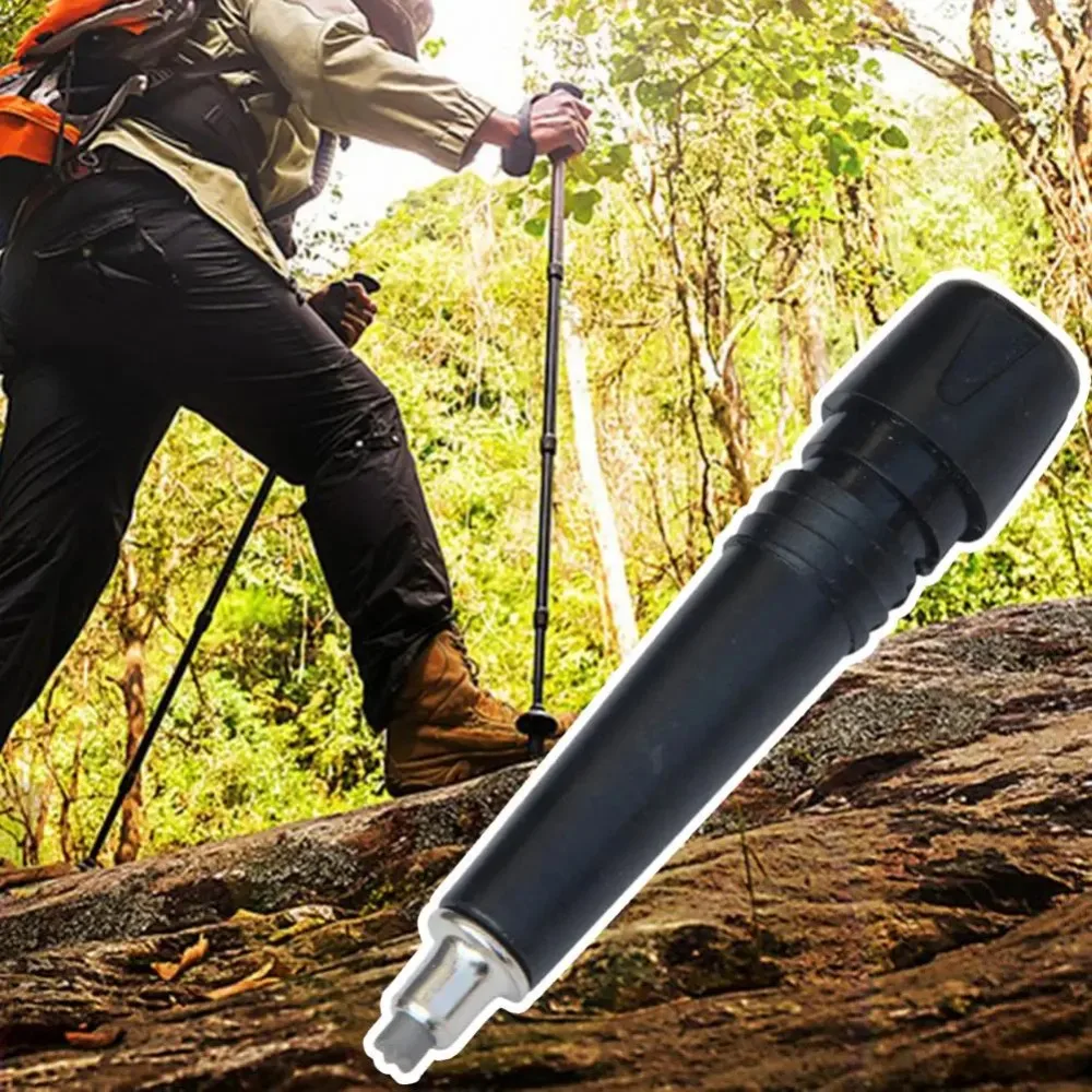 Steel Trekking Stick Tip with Tungsten Head